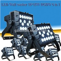 Hot Sale LED Wall Washer 18*15W RGBWAP 6 in 1 LED Stage Light