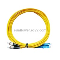 SC-FC Fiber Patch Cord (PC/UPC Single Mode Duplex )