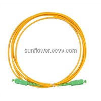 SC SC Fiber Patch Cord (APC Single Mode Simplex )