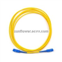 SC SC Fiber Patch Cord (PC/UPC Single Mode Simplex )