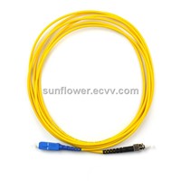 SC ST Fiber Patch Cord (PC/UPC Single Mode Simplex )