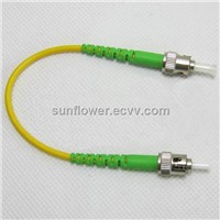 ST-ST APC SM Simplex Fiber Patch Cable