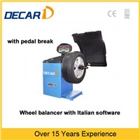 CE WB210 factory supply auto digital static wheel balancer machine for distrinutor