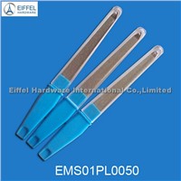 Promotional stainless steel nail file with sheath (EMS01PL0050)
