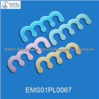 Hot sale silicone toe nail separator in different colors(EMS01PL0067 )