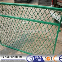 CBT-65 BTO-22 galvanized &amp; powder coated razor barbed wire anping factory
