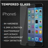 Original Clear Tempered Glass Screen Protector for iPhone 6, Hot Selling for iPhone 6