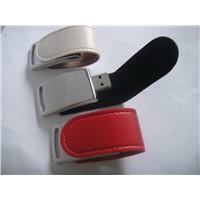 Leather USB Stick pendrive for Gift
