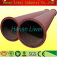 coated carbon steel rubber lined pipe