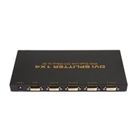 1X4 DVI Splitter  Dual link DVI-D &amp;amp; up to 4K