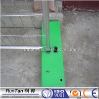 Hot sale cheap temporary fence with feet manufactured in China