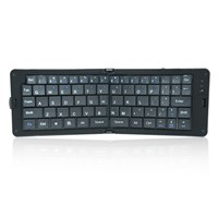 Mini portable 2.4G wireless bluetooth folding keyboard