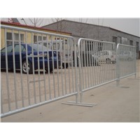 factory supply interlocking crowd control barricade,best quality temporary retractable crush barrier