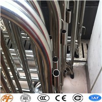 polished stainless steel crowd control barrier factory