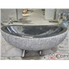 G654 Bathtub,Dark Grey Granite Bathtub,Stone Bathtub