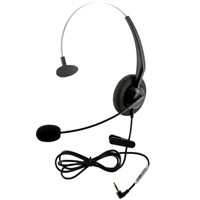 Single Ear Version Phone Headset With 3.5mm Headset Connector For iphones,ipads,HTC