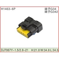 6 pin automotive electrical connector