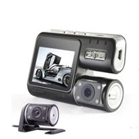 Car Dual-Lens Camera Recorder Allwinner F20 140 Degree Wide Angle Lens 2.0'' TFT LCD