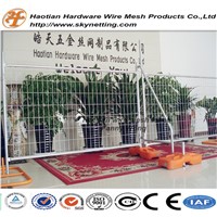 hot dipped galvanized round pipe frame australia welded wire mesh temporary fence panel