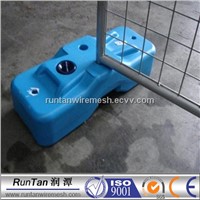 Low price useful temporary fence with base(manufacturer)