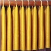 Pure 100% Beewax Candleyellow taper religious candle can provide OEM service