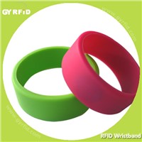 NFC Wristbands with NTAG203, NTAG213, NTAG216 chips WRS12(GYRFID)
