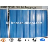color hoarding temporary fence for construction sites
