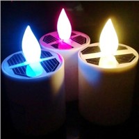 newest color changing solar led candles