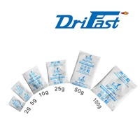 2Gram-100Gram desiccant sachets in Tyvek Bag; dri fast