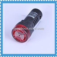 AD16-22SM  Flashing Buzzer 22mm LED Buzzer Indicator Light