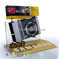 desktop clear acrylic camera display stand