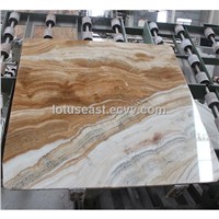 wood grain yellow onyx natural marble