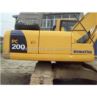 japan komatsu pc200-8 excavator original japan machine cheapest price