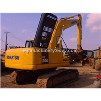 used komatsu pc200-7 excavator excelent condition with low price supplier and agent of used machine