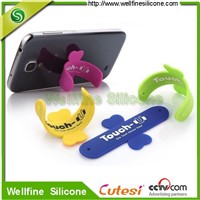 Touch-U mobile phone holder in soft silicone material made of manufacturer