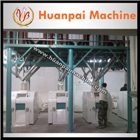 complete set corn flour mill maize flour mill with overseas engineer service from China factory