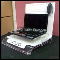 wholesale clear acrylic laptop display stand
