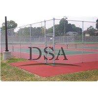 The school stadium chain link fence/chain link fence spraying plastics covering