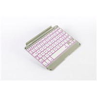 Slot design ultrathin metal bluetooth keyboard for iPad Air 2 F9S with backlits