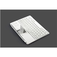 cordless keyboard for iPad 2/3/4 L78 with leather cover and a holder