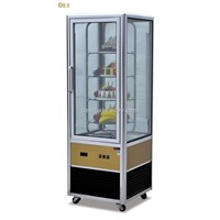 Vertical Rotation 4-Side Cake Display Refrigerator BY-CP400