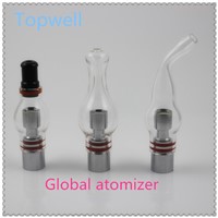 Topwell High quality Ego wax atomizer, dry herb globe glass atomizer wholesale