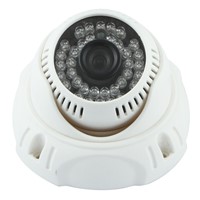 Plastic IR Dome Camera with WDR
