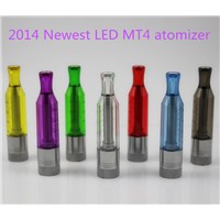 2014 Hottest ! Best Design and cheapest Bottom Changeable led coil head MT4 Atomizer