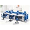 3.6M Office Workstation Staff Desk Office Partition Open Plan System MIKA Series SF002