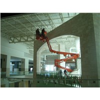 14M self-propelled articulating electric boom lift