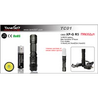 Cree Rechargeable LED Flashlight TANK007 TC01
