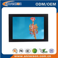 19 inch industrial embedded mount LCD monitor with touchscreen
