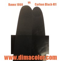 CARBON BLACK 411(PBl7) vs (DEGUSSA) Special Black 4,S150