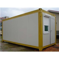 20ft Flat Pack Container House for Living Office Toilet Bathroom Shower